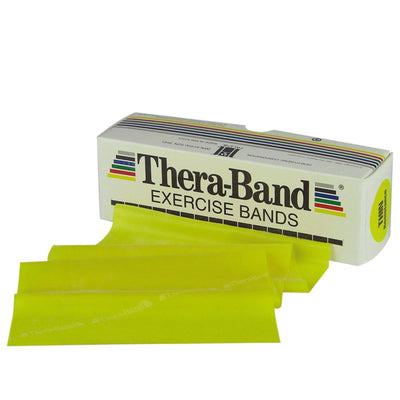 TheraBand Exercise Resistance Band, Yellow, 5 Inch x 6 Yard - 304468_EA - 1 TheraBand Exercise Resistance Band, Yellow, 5 Inch x 6 Yard - 304468_EA - 1