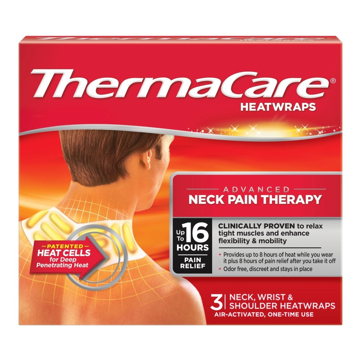 ThermaCare HeatWraps Instant Hot Patch for Neck and Arm - 698123_BX - 1 ThermaCare HeatWraps Instant Hot Patch for Neck and Arm - 698123_BX - 1