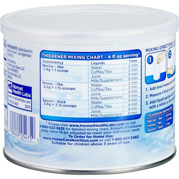 Thick & Easy Clear Food and Beverage Thickener, 4.4 oz. Canister - 1045473_CS - 4 Thick & Easy Clear Food and Beverage Thickener, 4.4 oz. Canister - 1045473_CS - 4