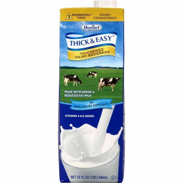 Thick & Easy Dairy Honey Consistency Milk Thickened Beverage, 32 oz. Carton - 1018566_CS - 1 Thick & Easy Dairy Honey Consistency Milk Thickened Beverage, 32 oz. Carton - 1018566_CS - 1