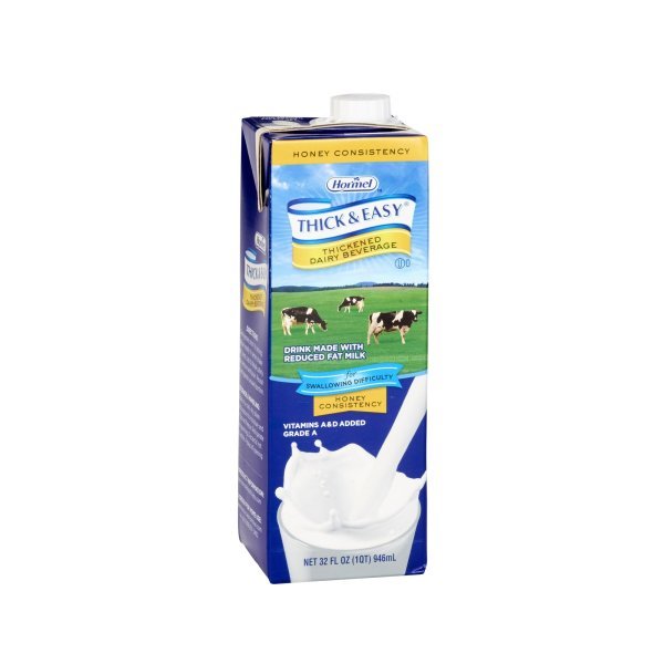 Thick & Easy Dairy Honey Consistency Milk Thickened Beverage, 32 oz. Carton - 1018566_CS - 2 Thick & Easy Dairy Honey Consistency Milk Thickened Beverage, 32 oz. Carton - 1018566_CS - 2