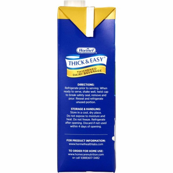 Thick & Easy Dairy Honey Consistency Milk Thickened Beverage, 32 oz. Carton - 1018566_CS - 3 Thick & Easy Dairy Honey Consistency Milk Thickened Beverage, 32 oz. Carton - 1018566_CS - 3