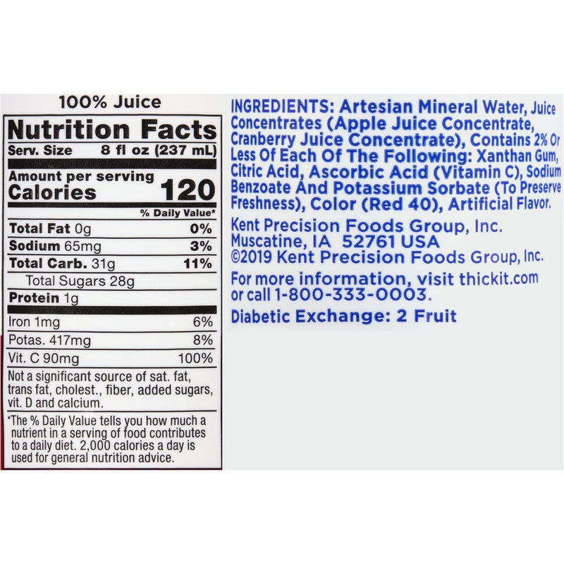 Thick-It Clear Advantage Nectar Consistency Thickened Beverage - 803173_EA - 36 Thick-It Clear Advantage Nectar Consistency Thickened Beverage - 803173_EA - 36