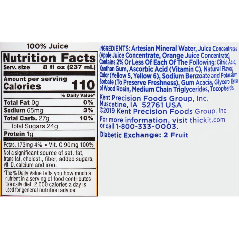 Thick-It Clear Advantage Nectar Consistency Thickened Beverage - 803169_EA - 57 Thick-It Clear Advantage Nectar Consistency Thickened Beverage - 803169_EA - 57
