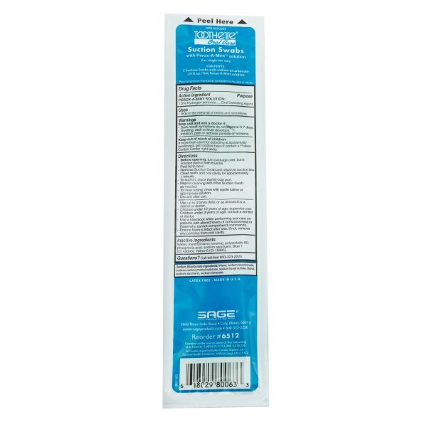 Toothette Single Use Suction Swab System - 837484_CS - 7 Toothette Single Use Suction Swab System - 837484_CS - 7