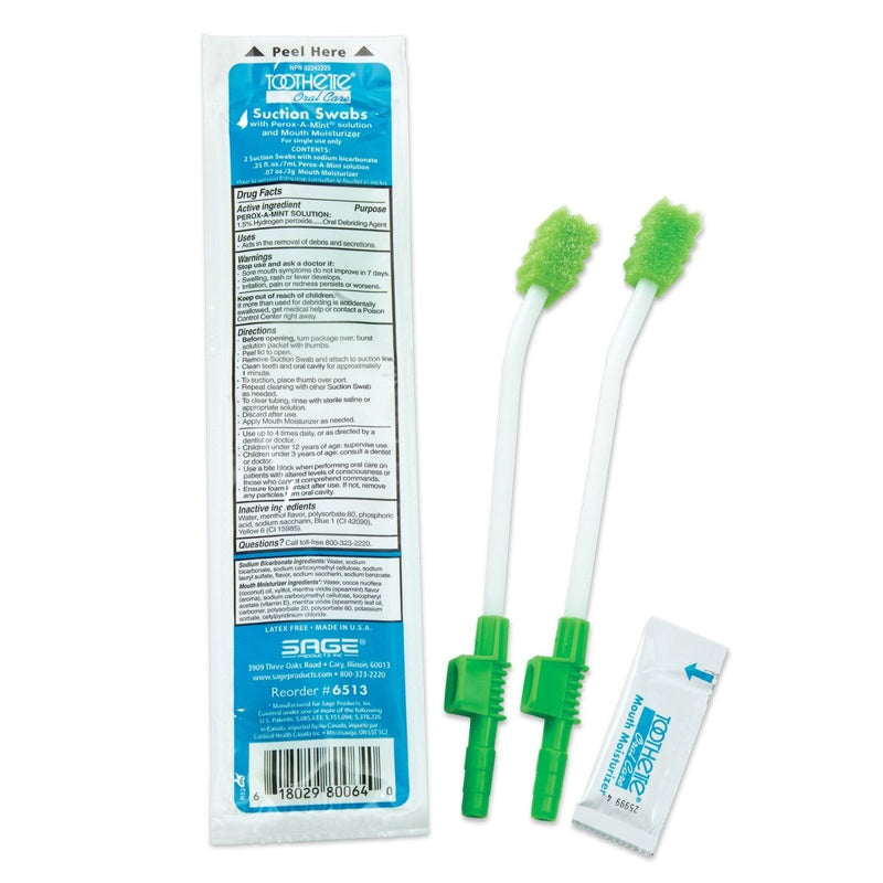 Toothette Suction Swab Kit - 746637_BX - 1 Toothette Suction Swab Kit - 746637_BX - 1