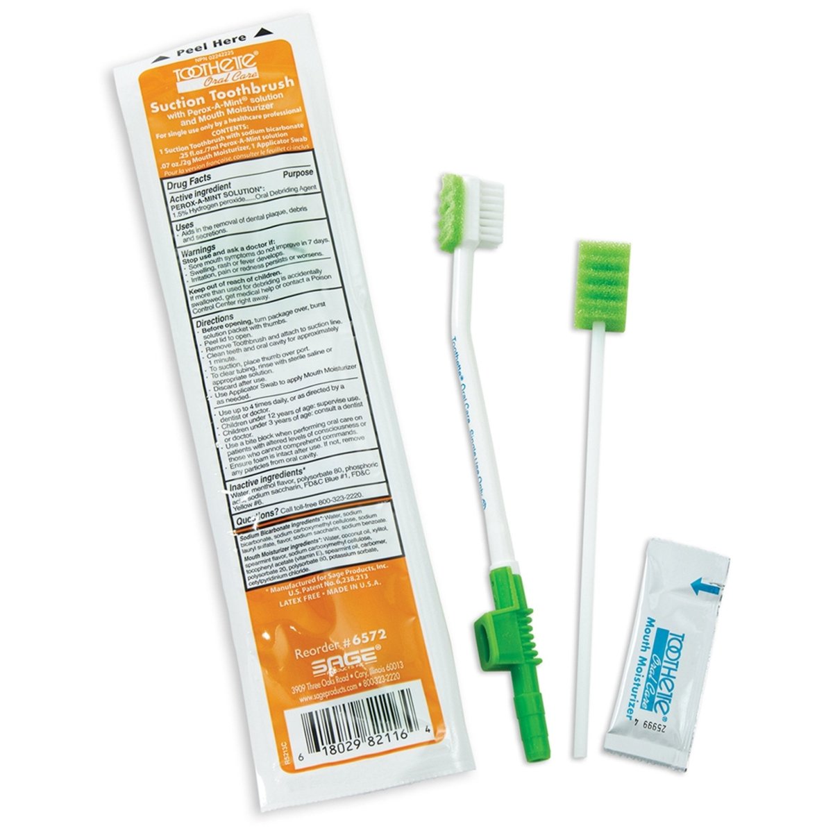 Toothette Suction Toothbrush Kit - 913574_CS - 1 Toothette Suction Toothbrush Kit - 913574_CS - 1