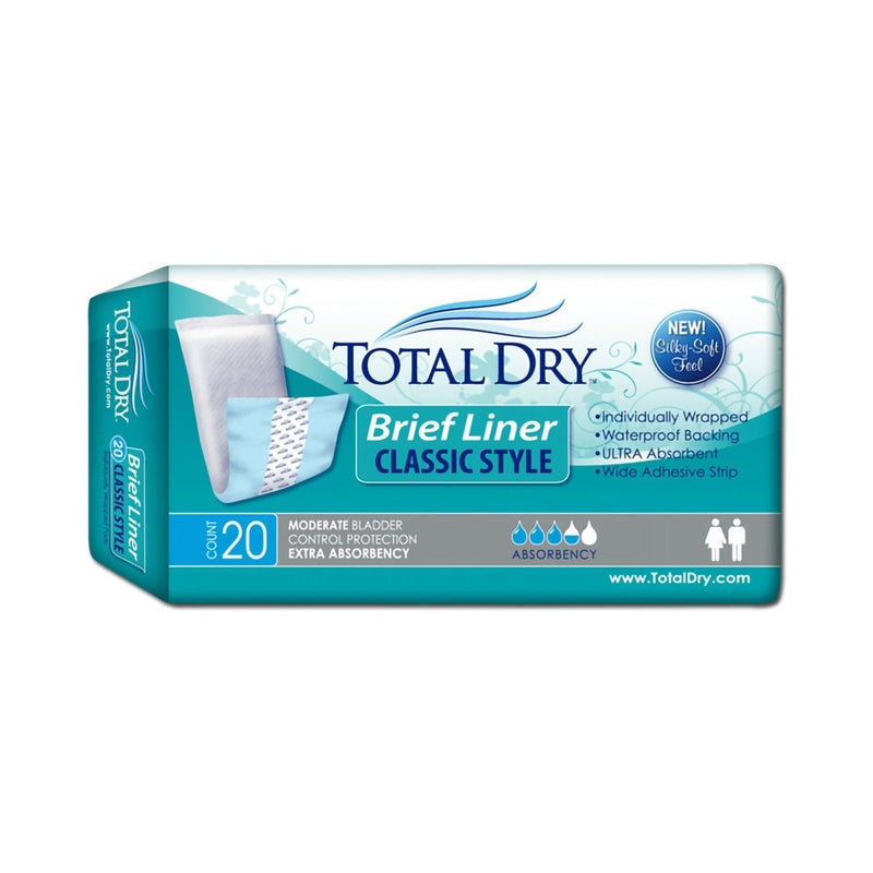 Total Dry Moderate Extra Absorbency Bladder Control Pad - 1158085_BG - 1 Total Dry Moderate Extra Absorbency Bladder Control Pad - 1158085_BG - 1