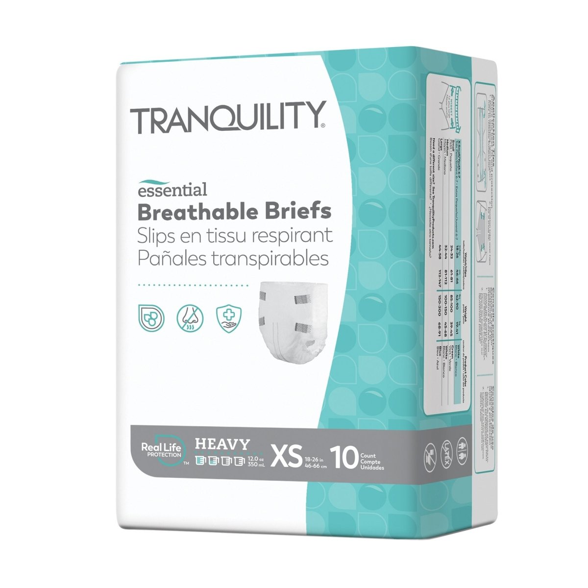 Tranquility Essential Heavy Incontinence Brief -Unisex - 1188952_BG - 1 Tranquility Essential Heavy Incontinence Brief -Unisex - 1188952_BG - 1