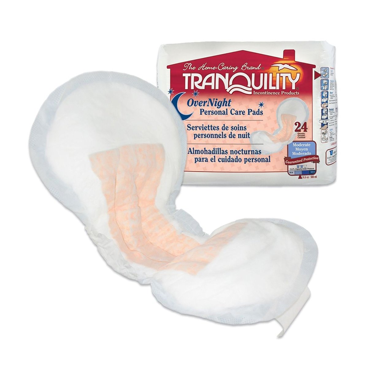 Tranquility OverNight Bladder Control Pad - 816452_BG - 1 Tranquility OverNight Bladder Control Pad - 816452_BG - 1