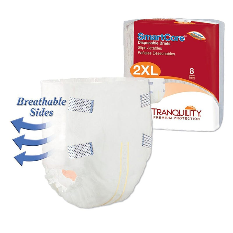 Tranquility SmartCore Maximum Protection Incontinence Brief -Unisex - 801664_CS - 5 Tranquility SmartCore Maximum Protection Incontinence Brief -Unisex - 801664_CS - 5