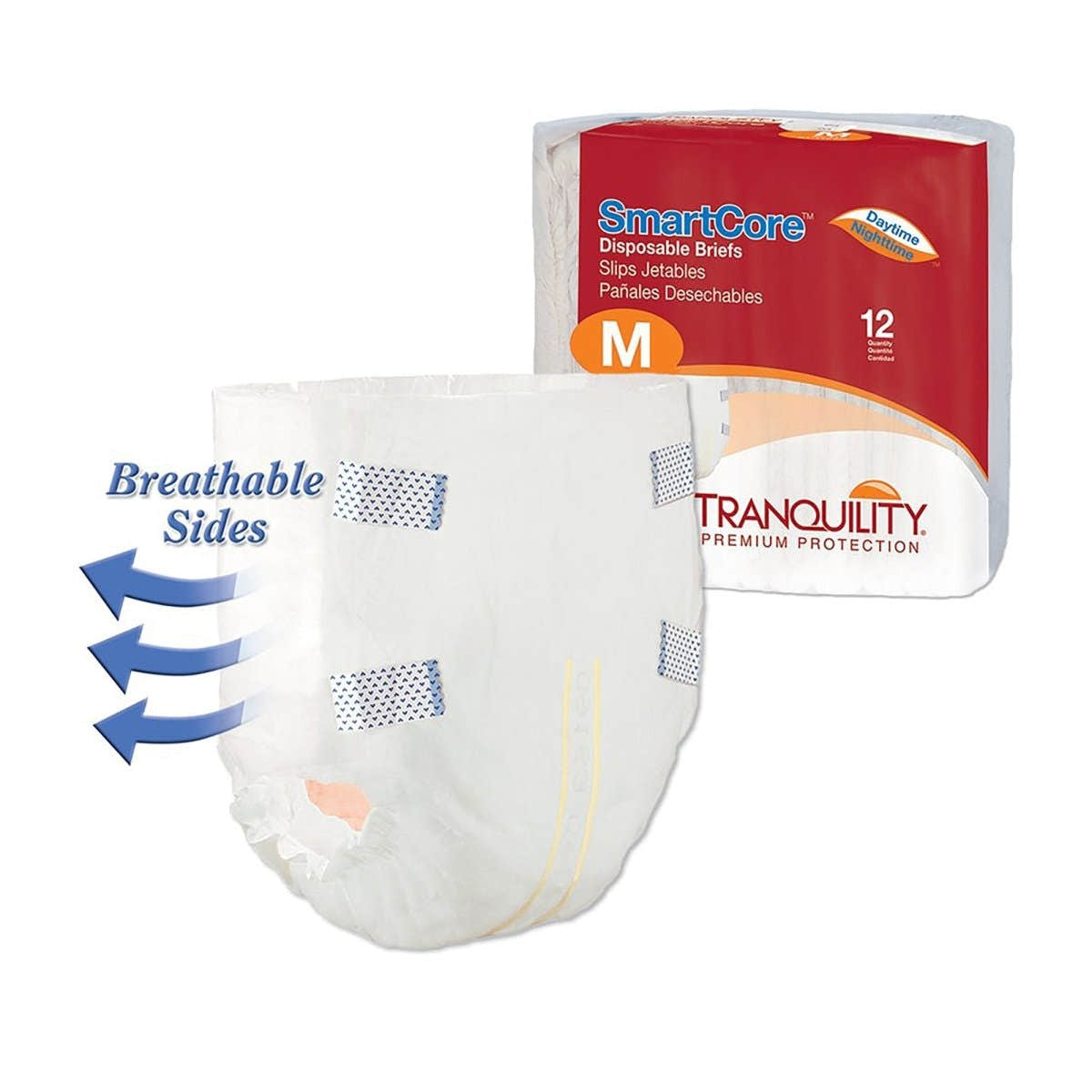 Tranquility SmartCore Maximum Protection Incontinence Brief -Unisex - 801660_CS - 1 Tranquility SmartCore Maximum Protection Incontinence Brief -Unisex - 801661_CS - 2
