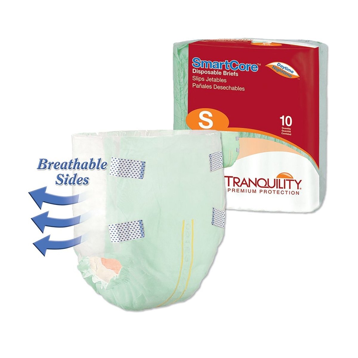 Tranquility SmartCore Maximum Protection Incontinence Brief -Unisex - 801660_CS - 1 Tranquility SmartCore Maximum Protection Incontinence Brief -Unisex - 801660_CS - 1