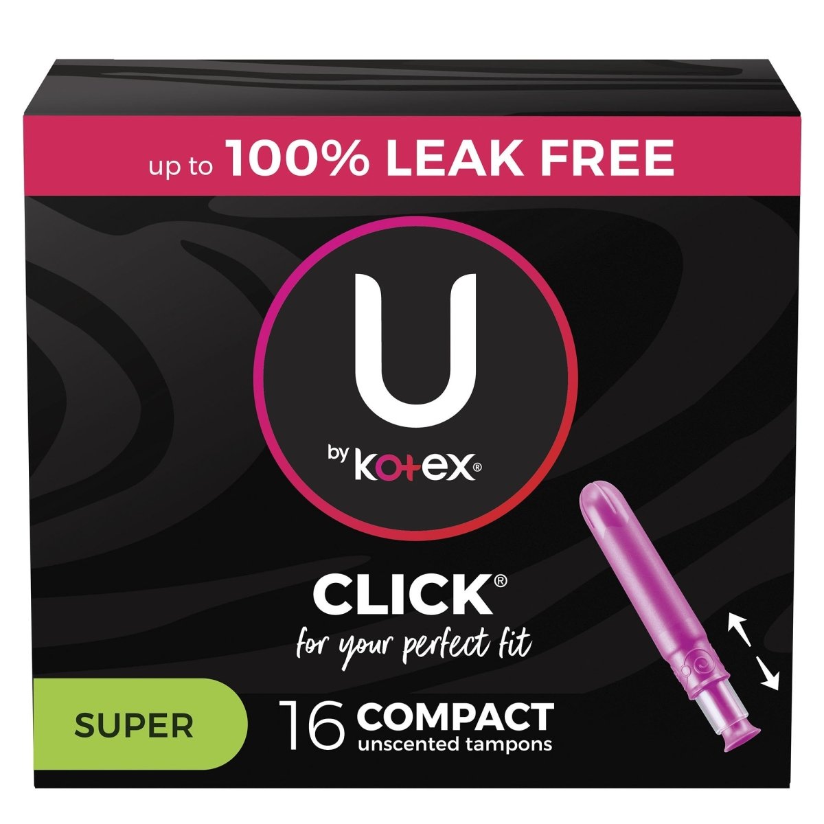 U By Kotex Click Compact Tampons - 1184199_CS - 1 U By Kotex Click Compact Tampons - 1184199_CS - 1