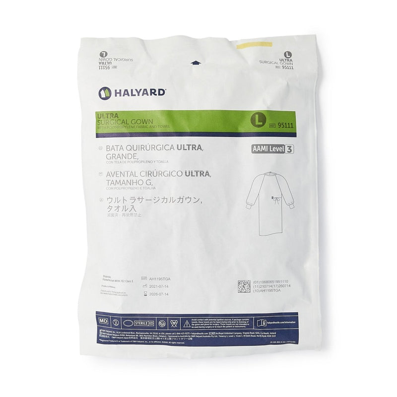 ULTRA Non-Reinforced Surgical Gown with Towel - 217165_EA - 18 ULTRA Non-Reinforced Surgical Gown with Towel - 217165_EA - 18