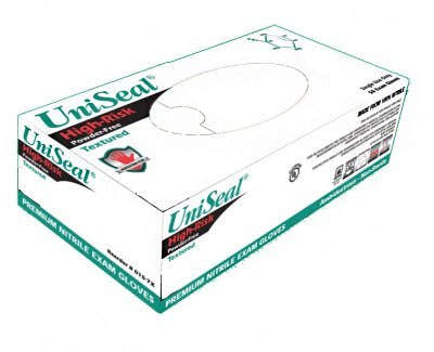 UniSeal Sensi-Nitrile Exam Glove, Blue - 1124948_BX - 1 UniSeal Sensi-Nitrile Exam Glove, Blue - 1124948_BX - 1
