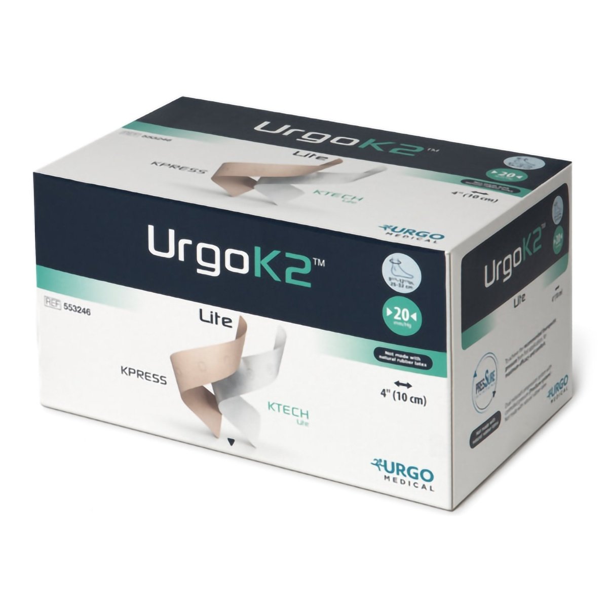 Urgok2 Lite Self Adherent Closure 2 Layer Compression Bandage System - 1170201_EA - 1 Urgok2 Lite Self Adherent Closure 2 Layer Compression Bandage System - 1170201_EA - 1