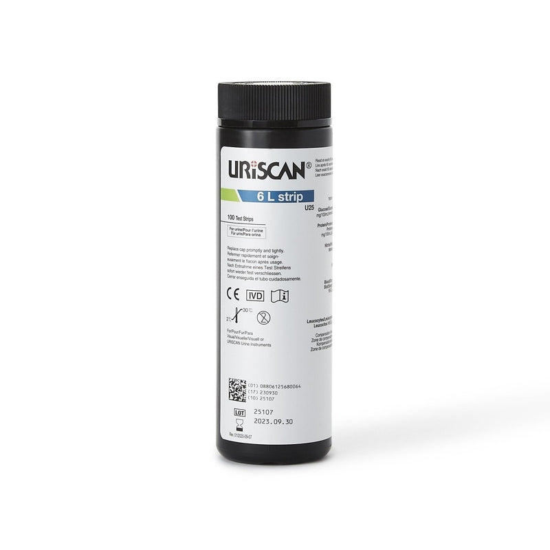 URISCAN 6L Urine Reagent Strips - 1007009_CS - 7 URISCAN 6L Urine Reagent Strips - 1007009_CS - 7