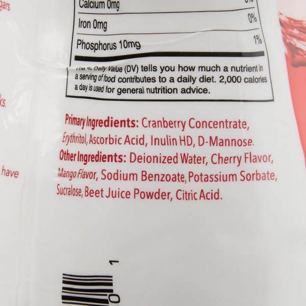UTIHeal Cranberry Nutritional Drink 30 oz. Bottle - 956942_CS - 1 UTIHeal Cranberry Nutritional Drink 30 oz. Bottle - 956942_CS - 2