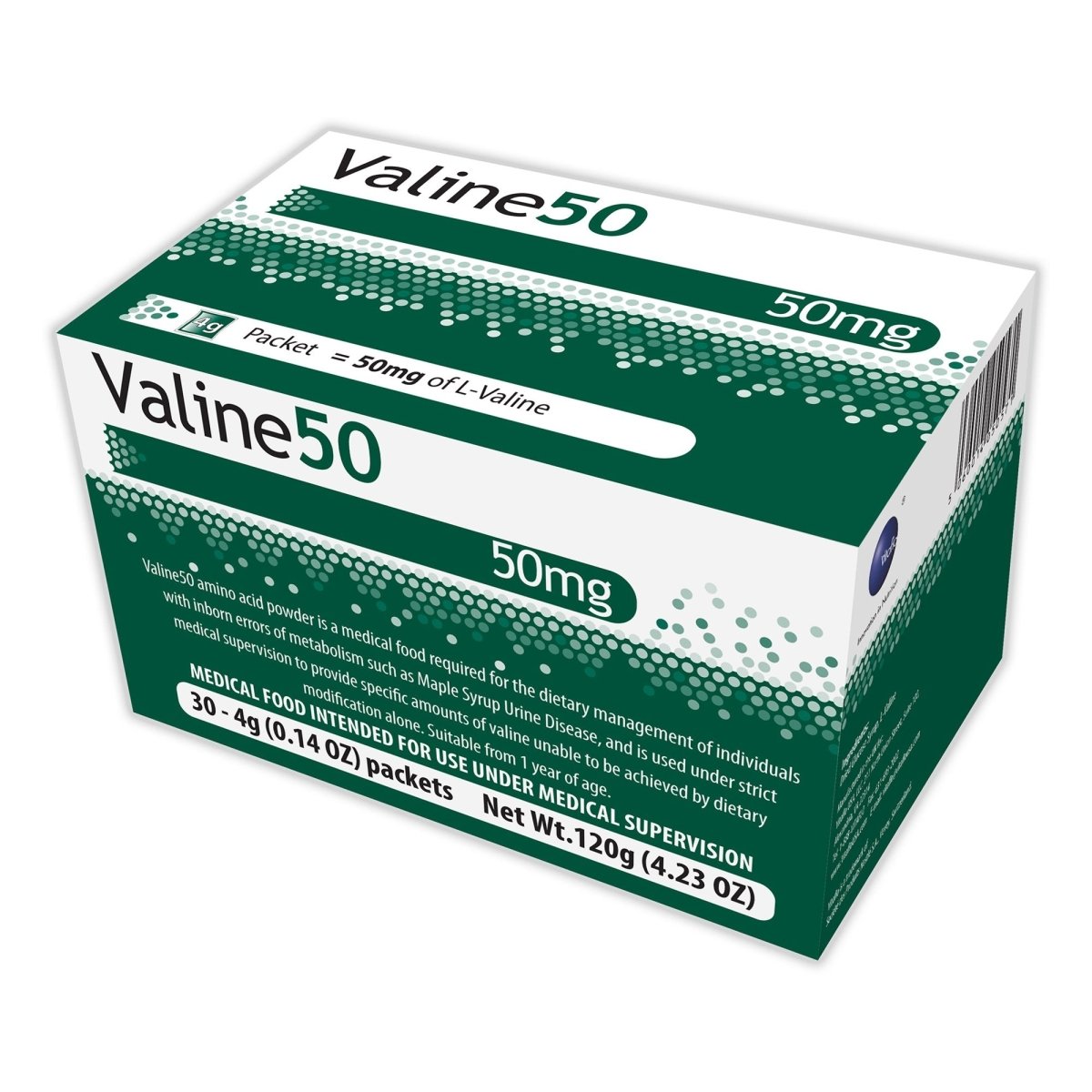 Valine 50 Msud Oral Supplement - 1138754_BX - 1 Valine 50 Msud Oral Supplement - 1138754_BX - 1