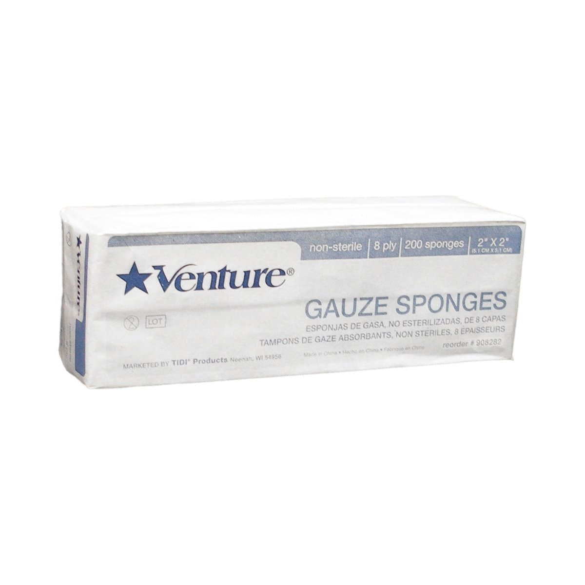 Venture Nonsterile Gauze Sponge - 768823_BG - 1 Venture Nonsterile Gauze Sponge - 768823_BG - 1