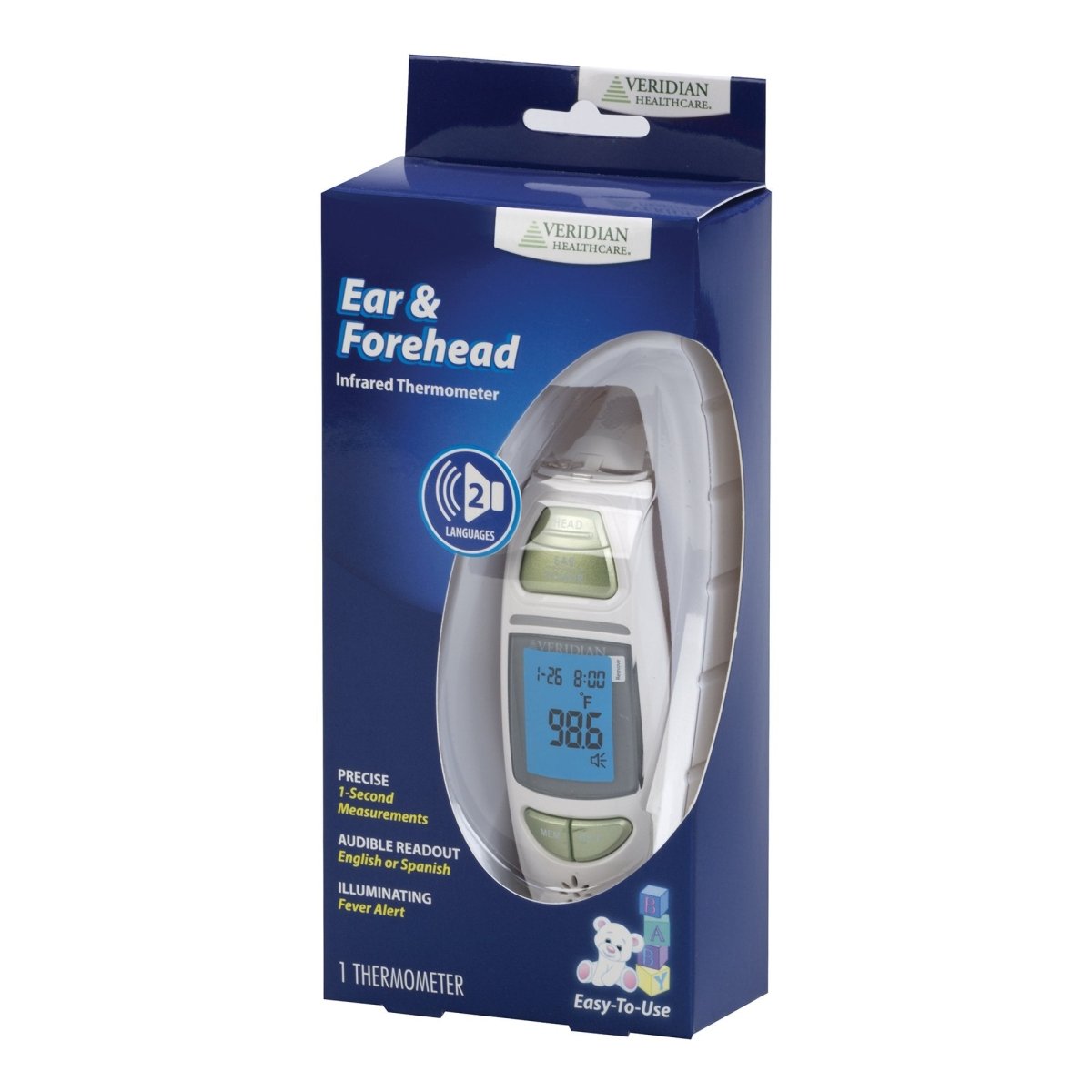 Veridian Infrared Thermometer - 1218869_CS - 1 Veridian Infrared Thermometer - 1218869_CS - 1