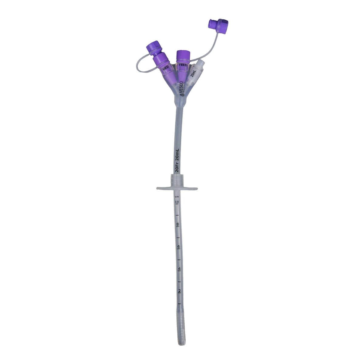Vesco Medical Gastrostomy Feeding Tube - 1012162_EA - 1 Vesco Medical Gastrostomy Feeding Tube - 1012164_CS - 2