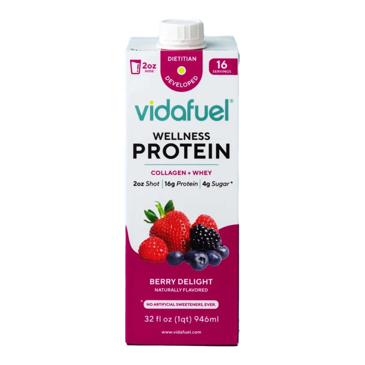 Vida Fuel Wellness Protein 32 oz Carton - 1244683_EA - 1 Vida Fuel Wellness Protein 32 oz Carton - 1244683_EA - 1