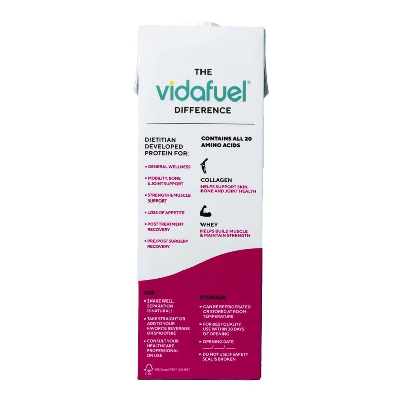 Vida Fuel Wellness Protein 32 oz Carton - 1244684_EA - 8 Vida Fuel Wellness Protein 32 oz Carton - 1244684_EA - 8
