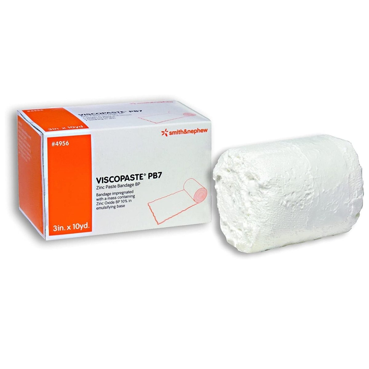 Viscopaste PB7 Impregnated Dressing, 3 Inch x 10 Yard - 379577_BX - 1 Viscopaste PB7 Impregnated Dressing, 3 Inch x 10 Yard - 379577_BX - 1