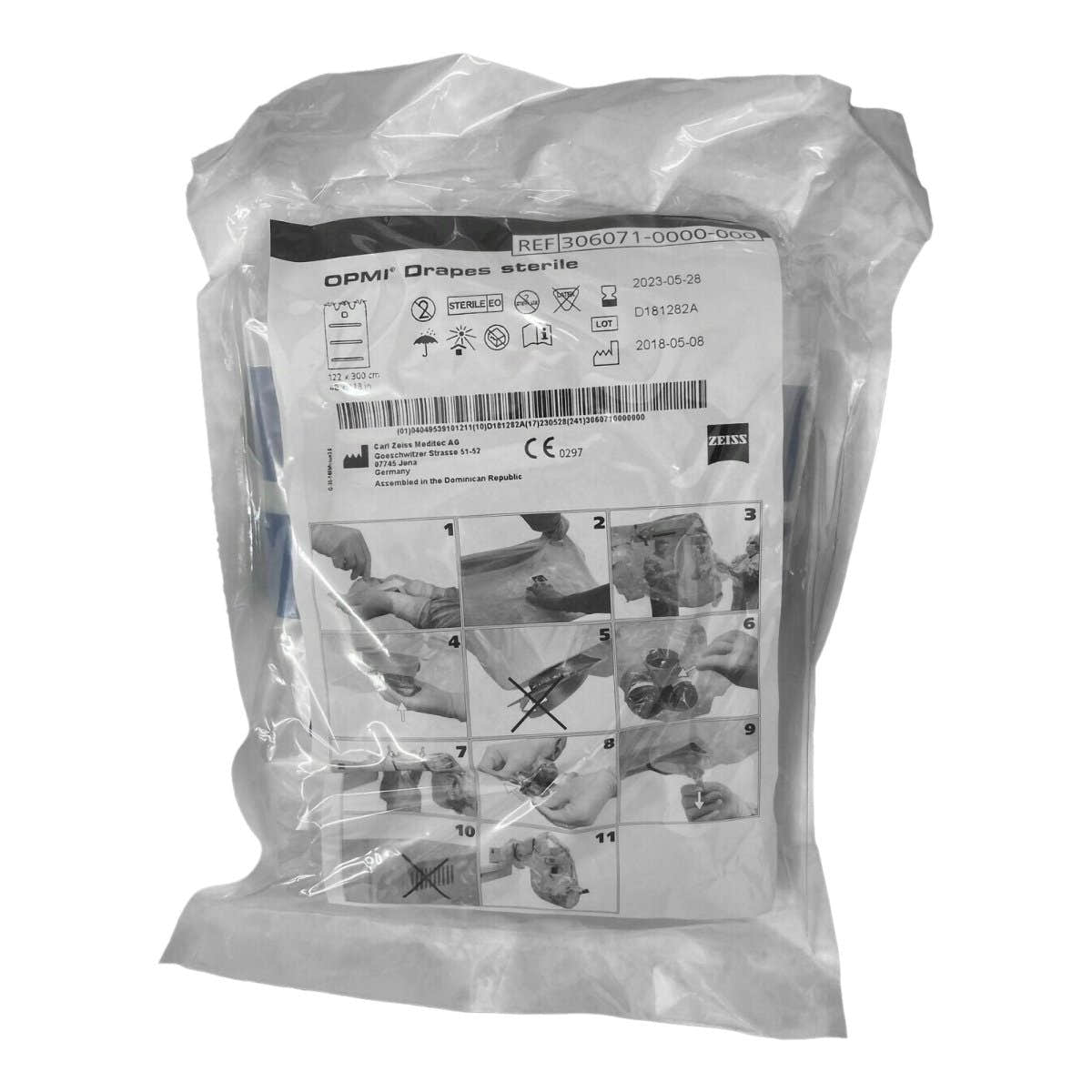 Visionguard Microscope Drape - 221316_BX - 1 Visionguard Microscope Drape - 221316_BX - 1
