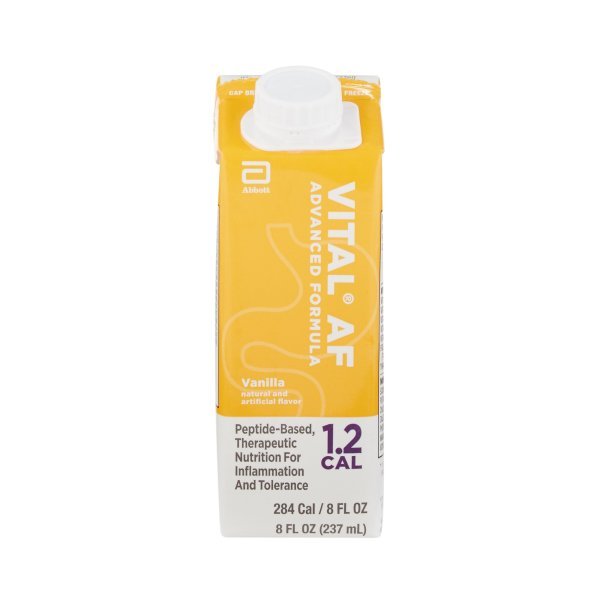Vital AF 1.2 Cal Therapeutic Nutritional Drink Vanilla Flavor, Ready to Use, 8-oz Carton - 1048222_EA - 1 Vital AF 1.2 Cal Therapeutic Nutritional Drink Vanilla Flavor, Ready to Use, 8-oz Carton - 1048222_EA - 1