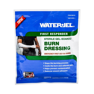 Water-Jel First Responder Burn Dressing, 4 x 16 Inch - 1071033_CS - 1 Water-Jel First Responder Burn Dressing, 4 x 16 Inch - 1071033_CS - 1