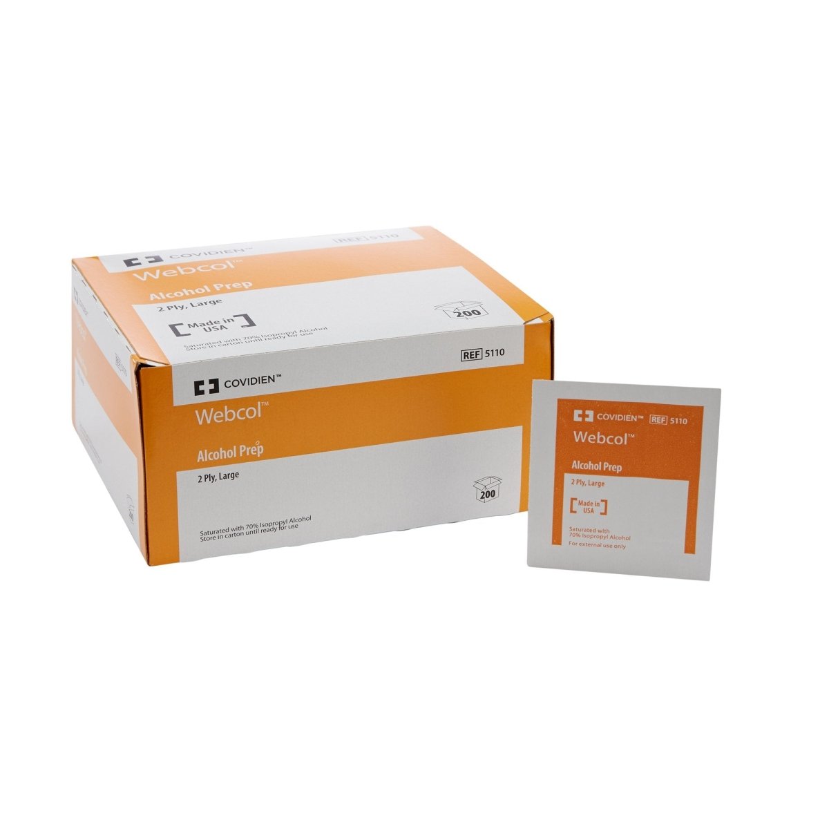 Webcol Alcohol Prep Pad - 188596_CS - 1 Webcol Alcohol Prep Pad - 188596_CS - 1