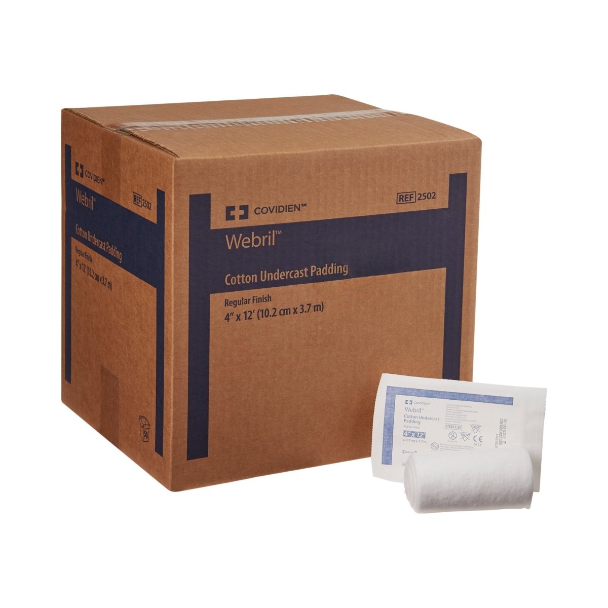 Webril Sterile White Cotton Undercast Cast Padding - 684276_CS - 1 Webril Sterile White Cotton Undercast Cast Padding - 684276_CS - 1