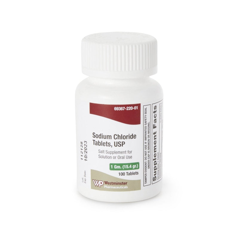 Westminster Pharmaceuticals Sodium Chloride Supplement - 1176225_BT - 1 Westminster Pharmaceuticals Sodium Chloride Supplement - 1176225_BT - 1