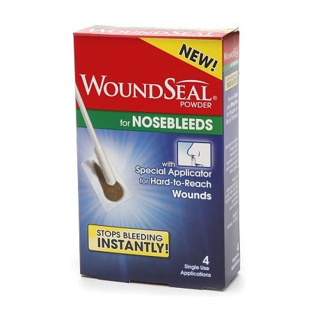 WoundSeal Hemostatic Agent for Nosebleeds, 4 per Pack - 811665_BX - 1 WoundSeal Hemostatic Agent for Nosebleeds, 4 per Pack - 811665_BX - 1