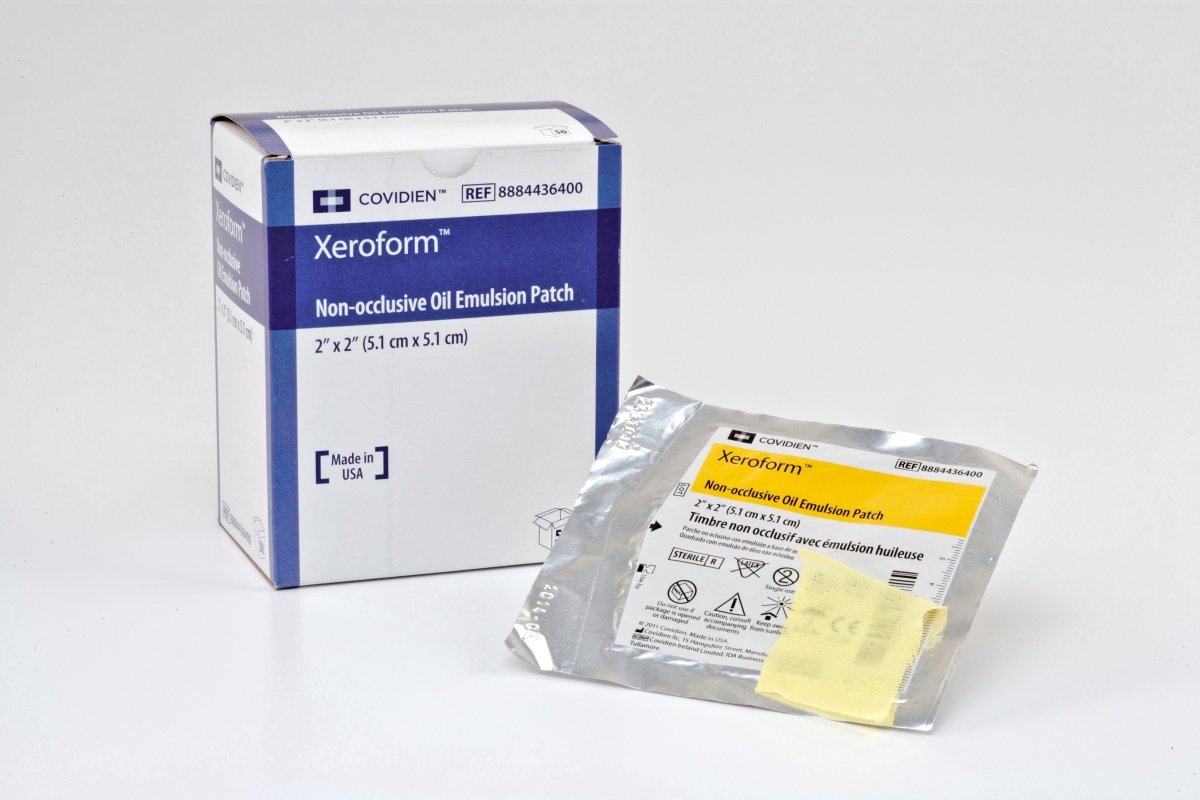 Xeroform Impregnated Dressing, 2 x 2 inch - 32750_EA - 1 Xeroform Impregnated Dressing, 2 x 2 inch - 32750_EA - 1