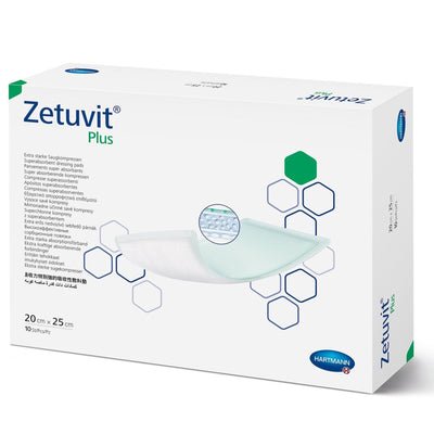Zetuvit Plus Sterile Superabsorbent Dressing - 1161231_BX - 4 Zetuvit Plus Sterile Superabsorbent Dressing - 1161231_BX - 4
