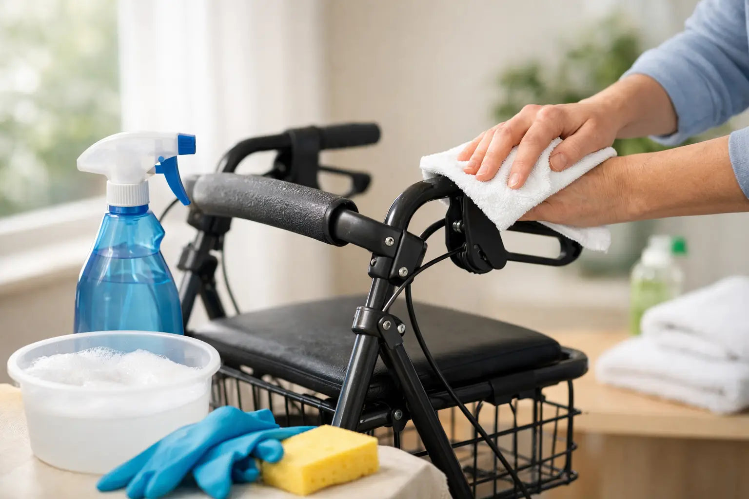 How to Clean a Rollator Safely and Properly