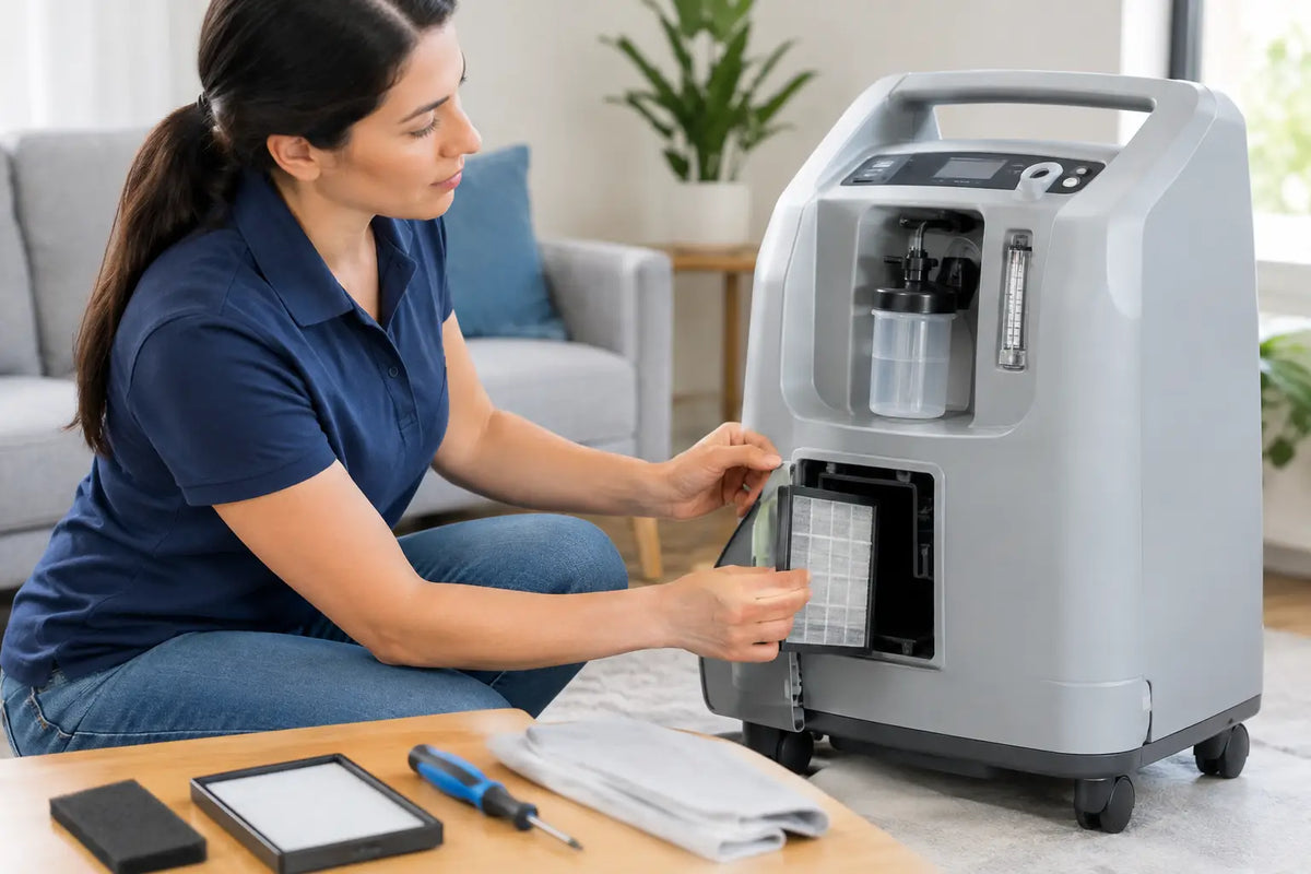 Oxygen Concentrator Maintenance for Home Use