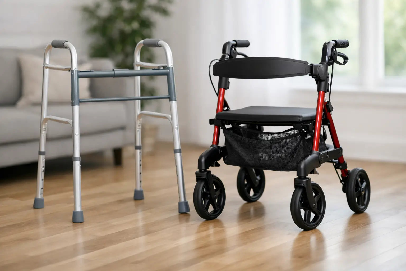 Walker vs Rollator Comparison Guide