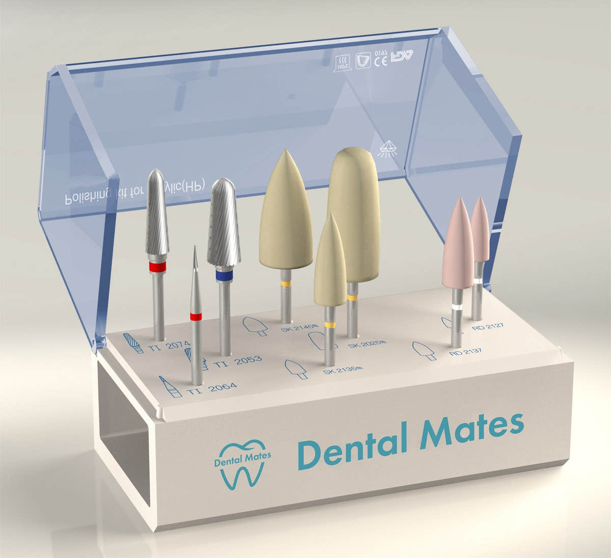 Resin Base Polishing   8pcs/Kit