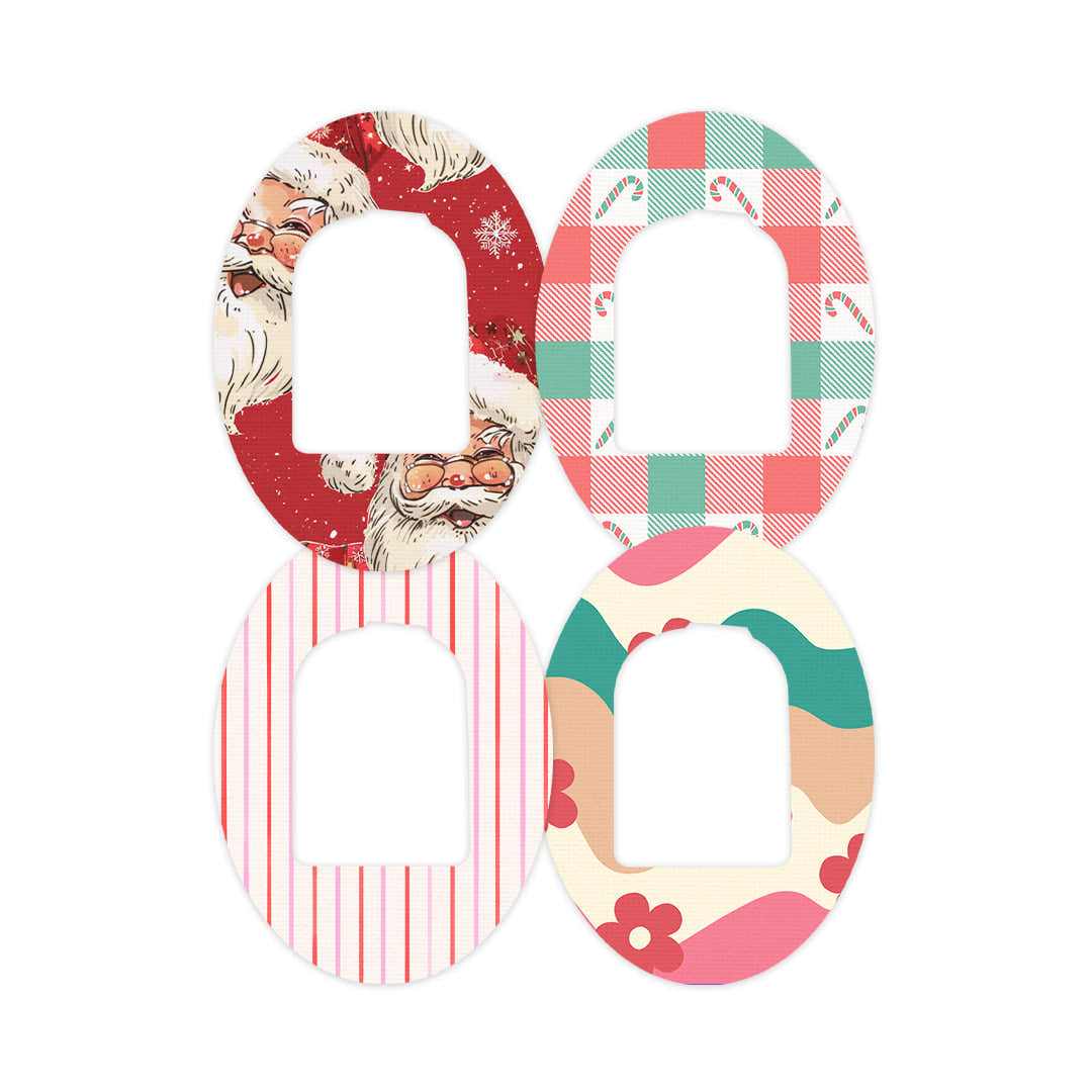 Retro Merry Variety Pod Patch Tape - Pump Peelz