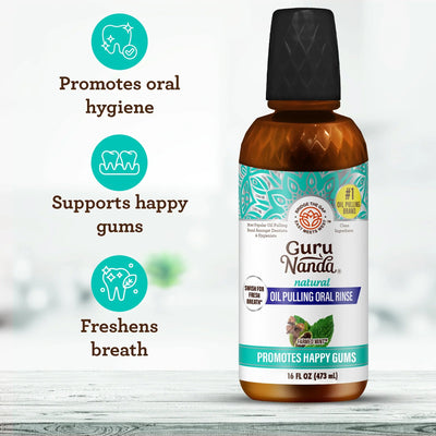 Cocomint Oil Pulling with 7 Essential Oils & Vitamins D3, E & K2