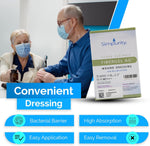 Safe N Simple Simpurity Silver Alginate Fibergel AG Wound Dressing (100 Count)