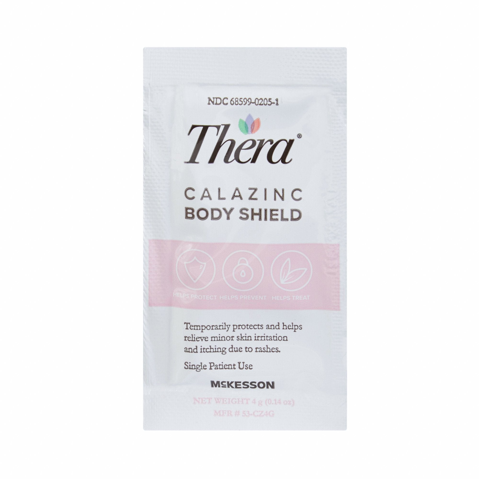 Thera Calazinc Body Shield Skin Protectant Scented Cream