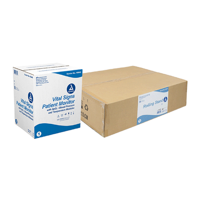 Dynarex Vital Signs Control Knob Patient Monitor w/ Stand