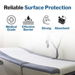 McKesson Crepe Table Paper — 18 Inch x 125 Foot / White / Roll