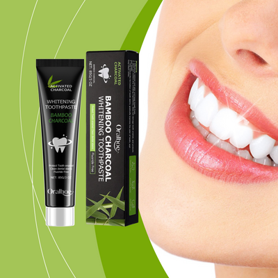 Bamboo Charcoal Toothpaste for Fresh Breath and Whiter Teeth